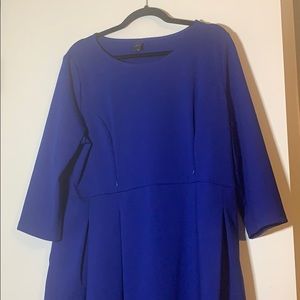 Blue nursing dress